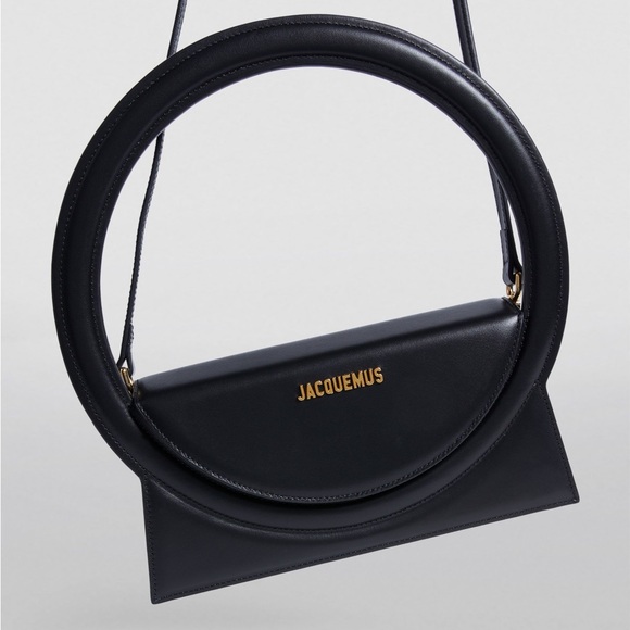 ☀️NEW☀️Jacquemus Le Sac Rond Bag Black - Picture 2 of 16